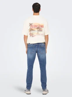 ONSLOOM Låg midja Slim Fit Jeans