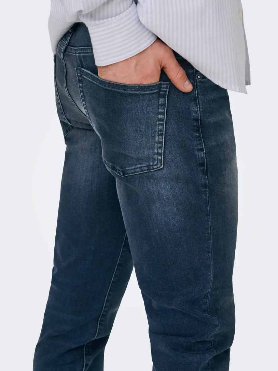 ONSLOOM Låg midja Slim Fit Jeans