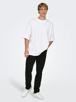 ONSLOOM Medelhög midja Slim Fit Jeans