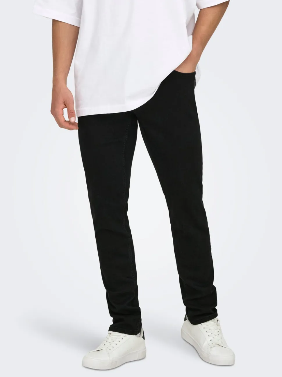 ONSLOOM Medelhög midja Slim Fit Jeans