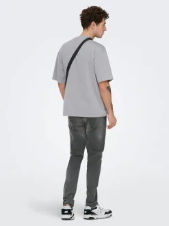 ONSLOOM Medelhög midja Slim Fit Jeans