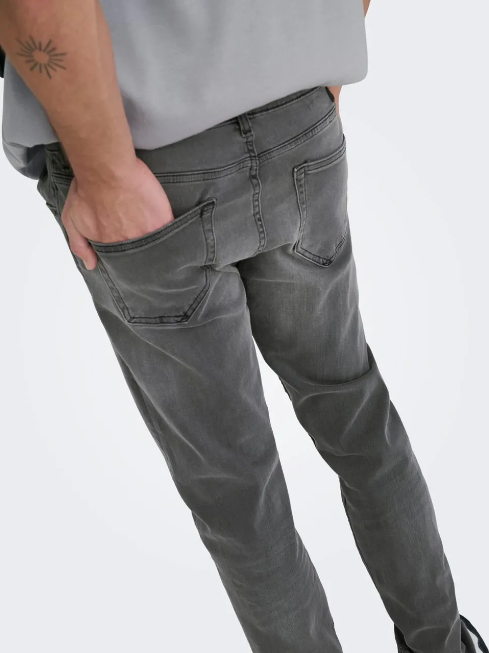 ONSLOOM Medelhög midja Slim Fit Jeans