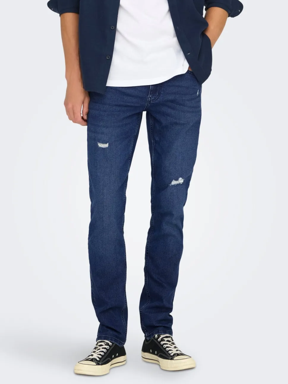 ONSLOOM Medelhög midja Slim Fit Jeans