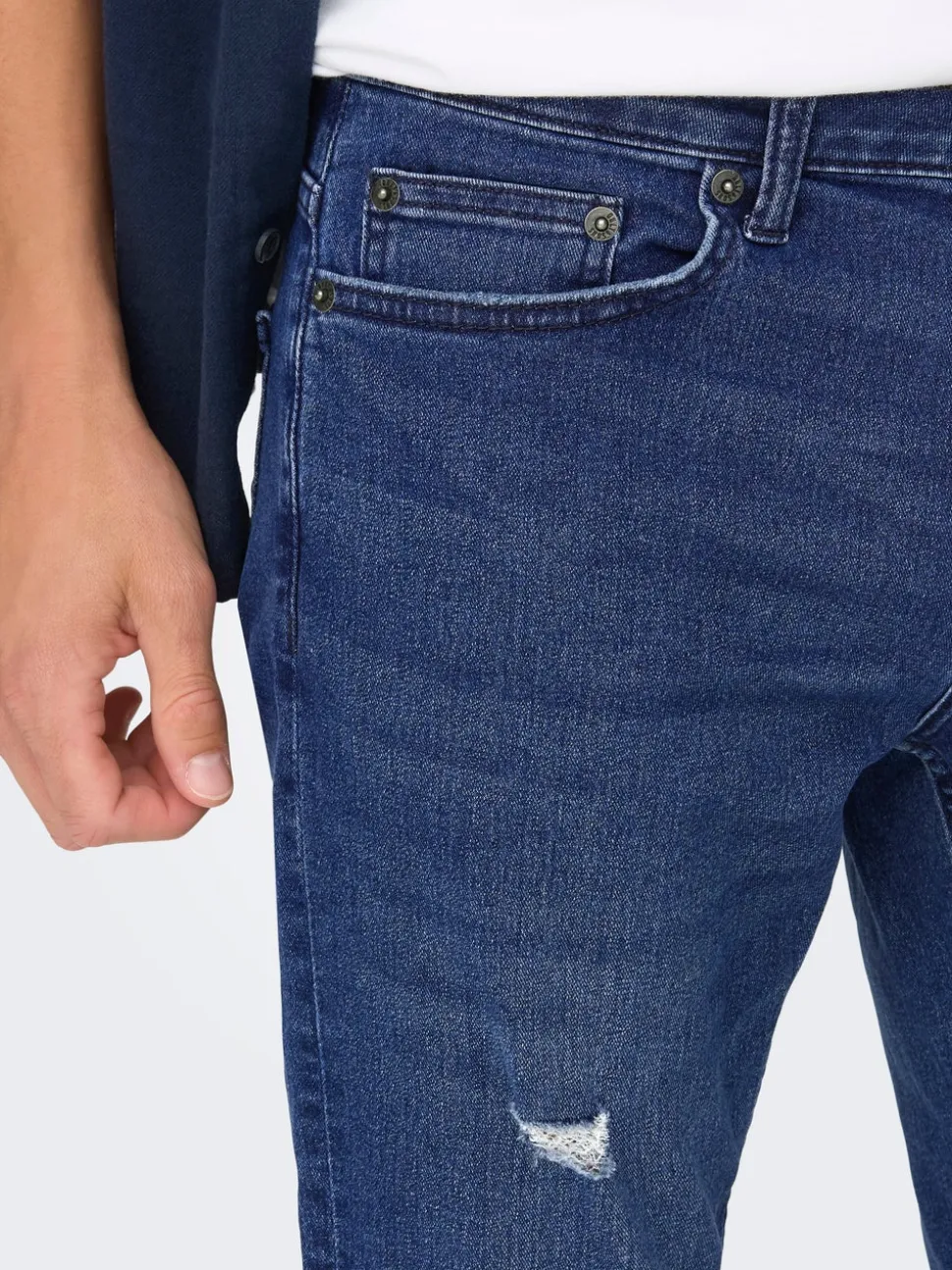 ONSLOOM Medelhög midja Slim Fit Jeans