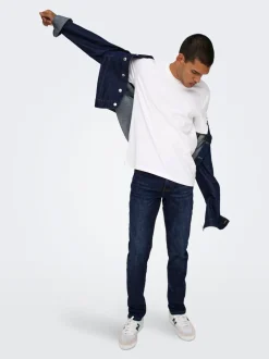 ONSLOOM Medelhög midja Slim Fit Jeans