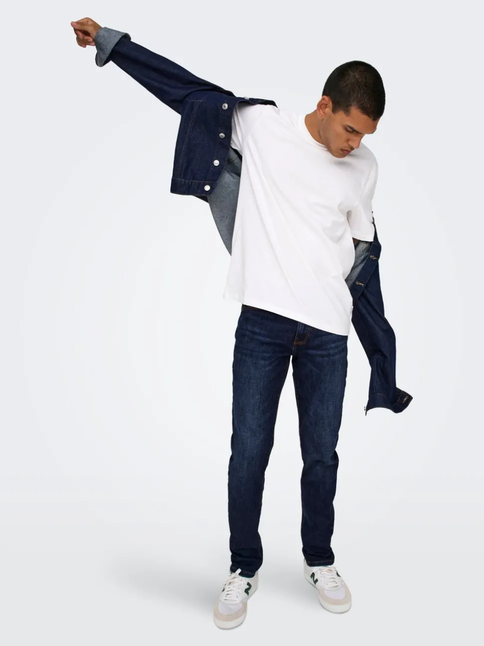 ONSLOOM Medelhög midja Slim Fit Jeans