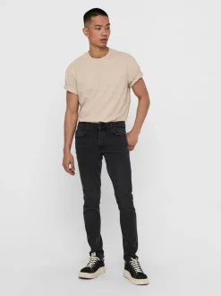 ONSLOOM Medelhög midja Slim Fit Jeans