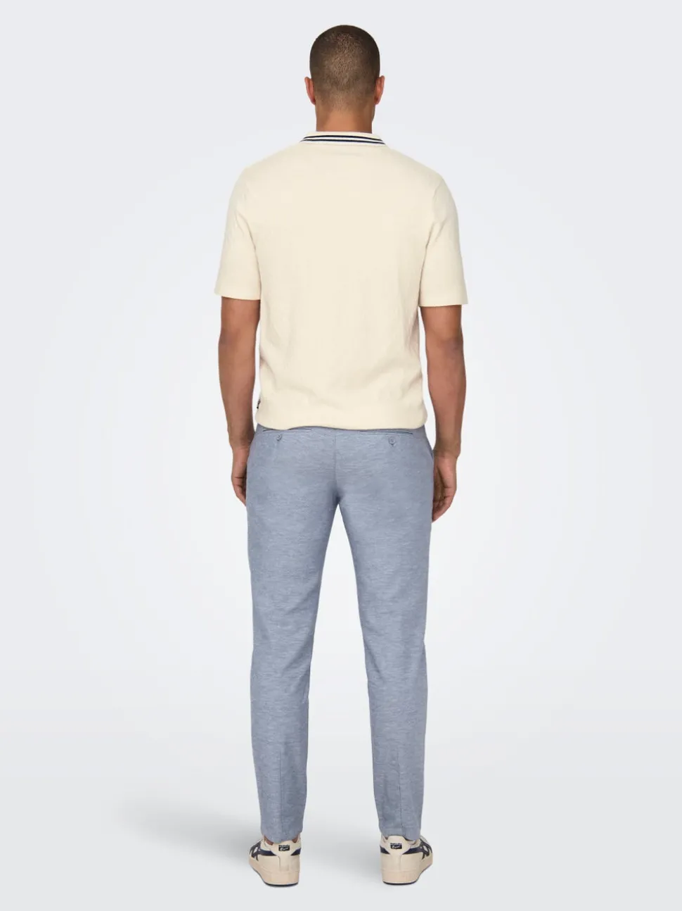 ONSMARK Avsmalnande passform Linne Chinos