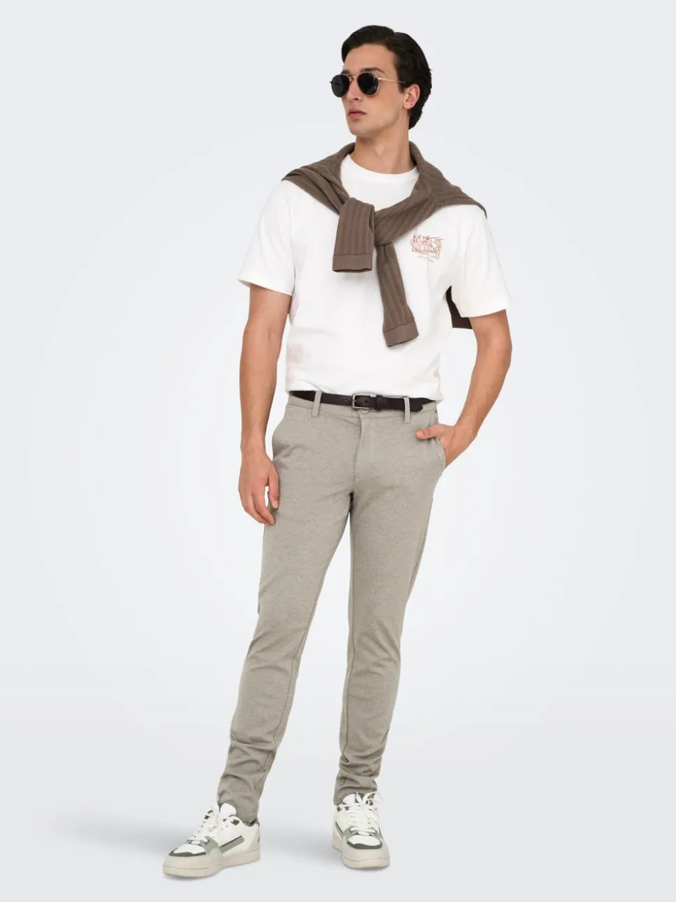 ONSMARK Avsmalnande slim fit Chinos
