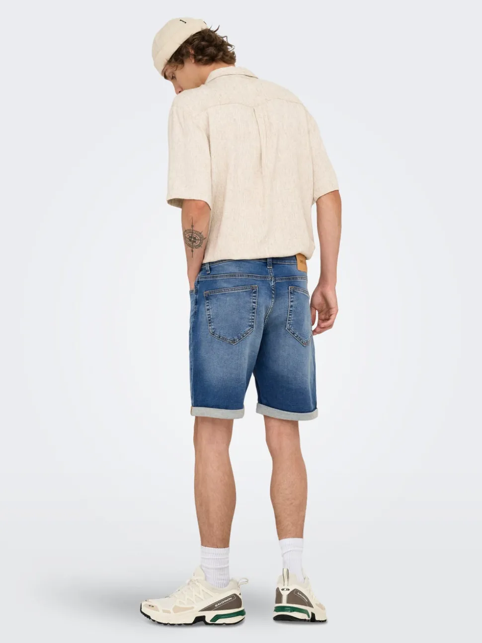 ONSPLY Medelhög midja Normal passform Shorts