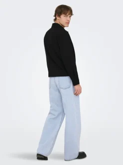 ONSREMI Medelhög midja Barrel-passform Jeans