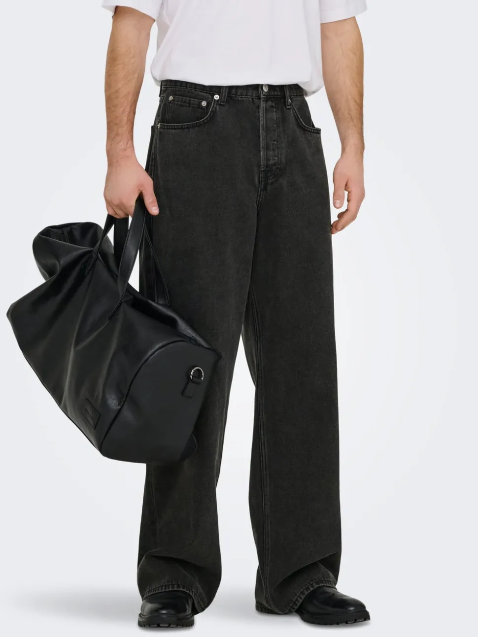 ONSREMI Medelhög midja Barrel-passform Jeans