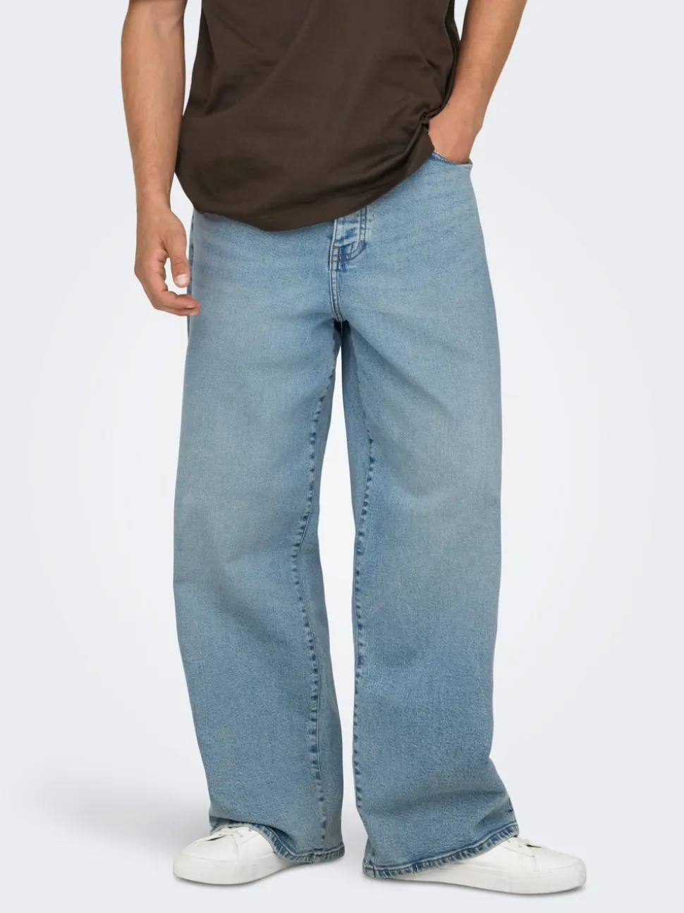 ONSREMI Medelhög midja Vida ben Stretch Jeans