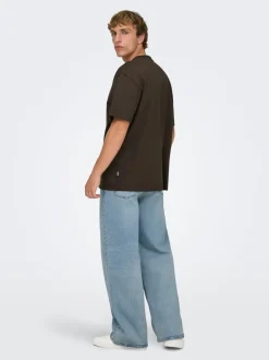 ONSREMI Medelhög midja Vida ben Stretch Jeans