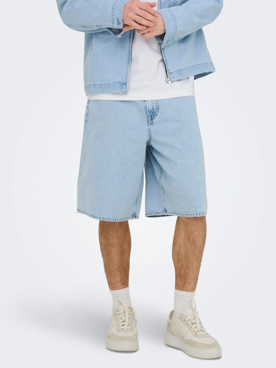 ONSREMI Medelhög midja Vida ben Shorts
