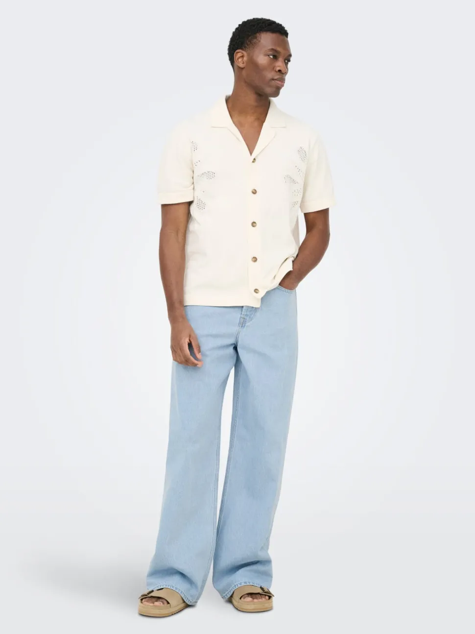ONSREMI Medelhög midja Vida ben Jeans