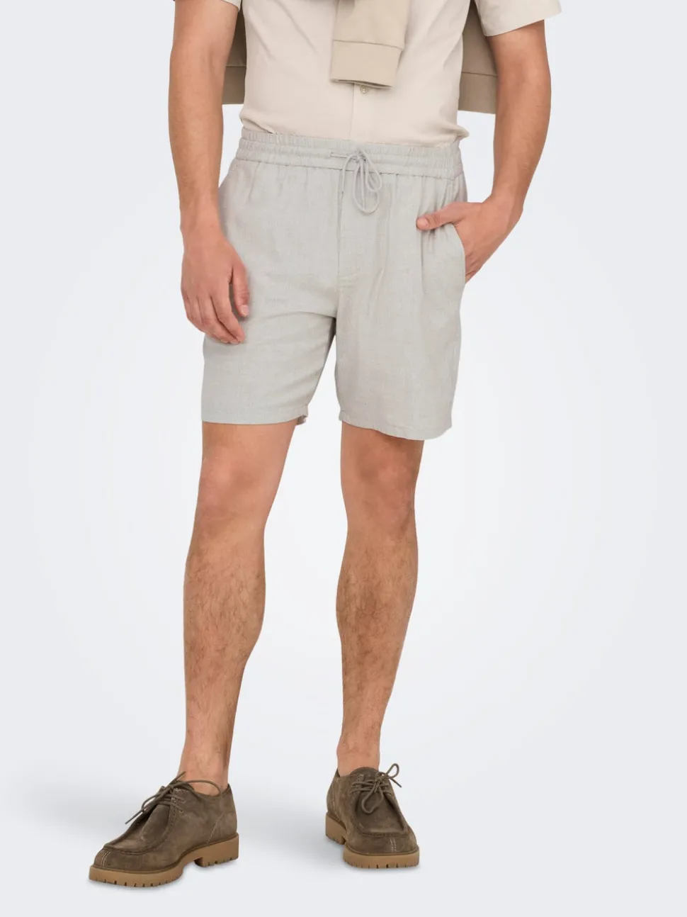ONSTEL Normal passform Linne Shorts