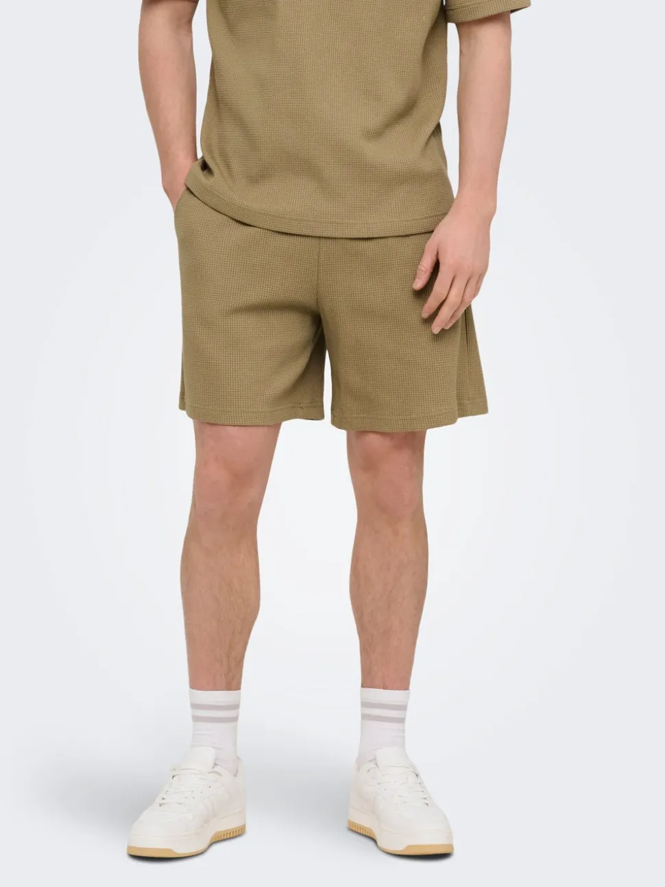 ONSTOBIE Hög midja Lös passform Shorts