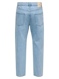 ONSTYE Hög midja Avsmalnande passform Jeans