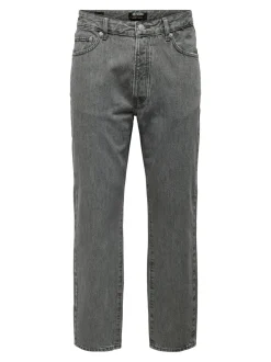 ONSTYE Medelhög midja Lös passform Jeans