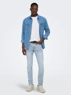 ONSWARP Låg midja Skinny Fit Jeans