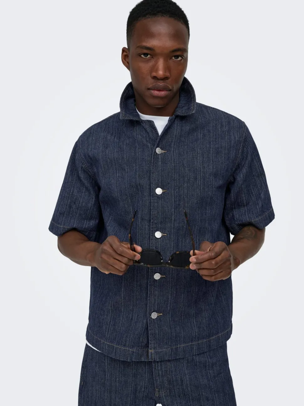 ONSWAYNE Denimskjorta