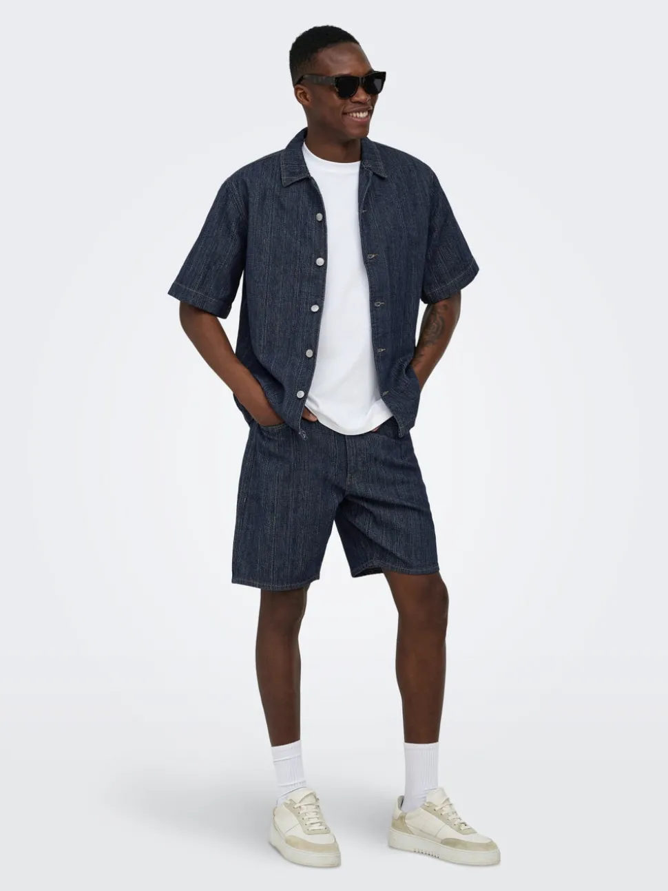 ONSWAYNE Denimskjorta