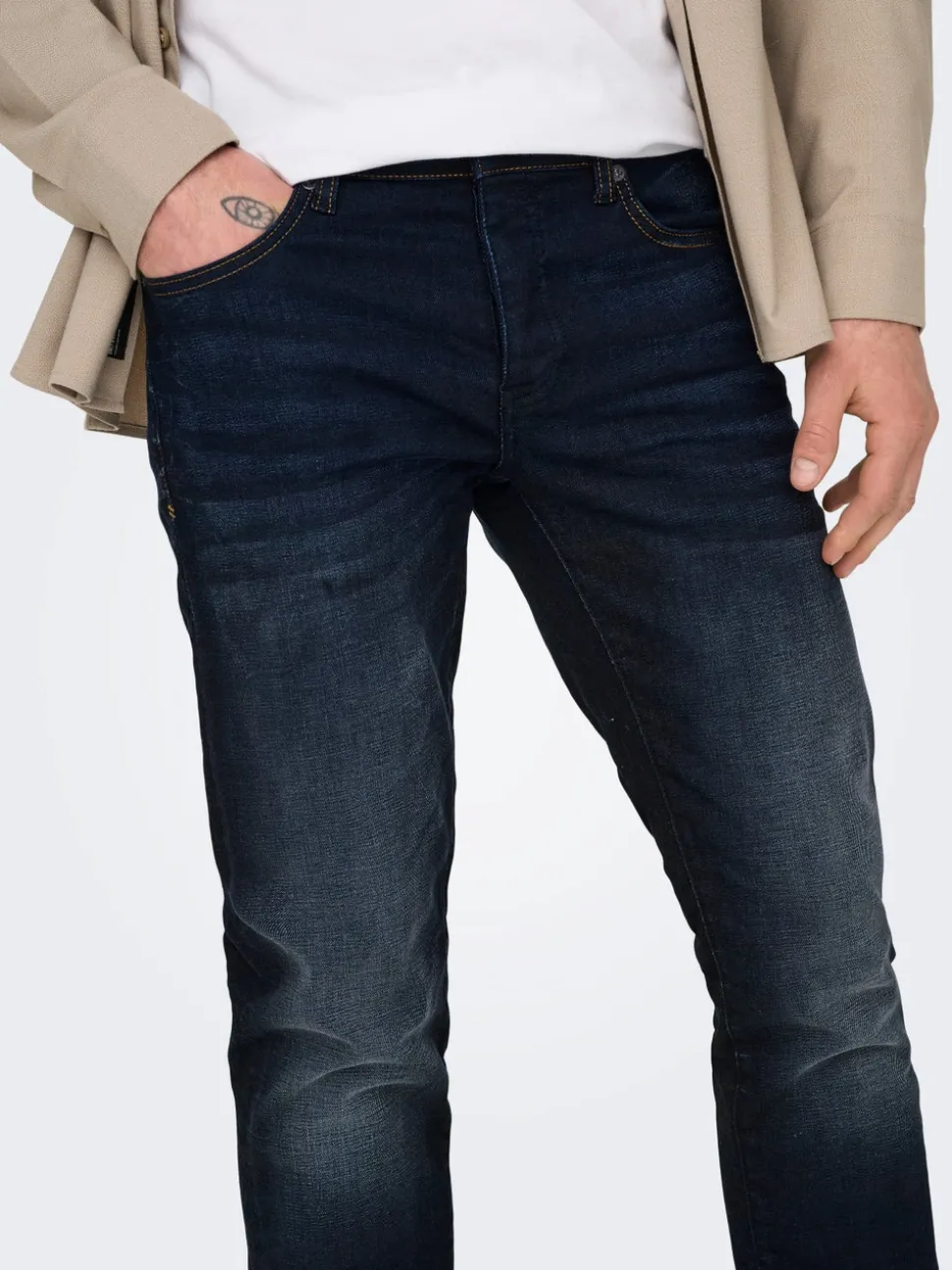 ONSWEFT Låg midja Normal passform Jeans