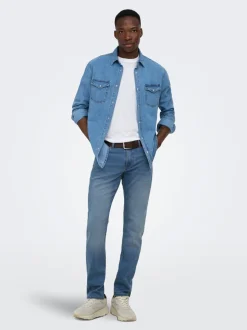ONSWEFT Medelhög midja Normal passform Jeans