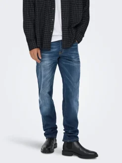 ONSWEFT Medelhög midja Normal passform Jeans