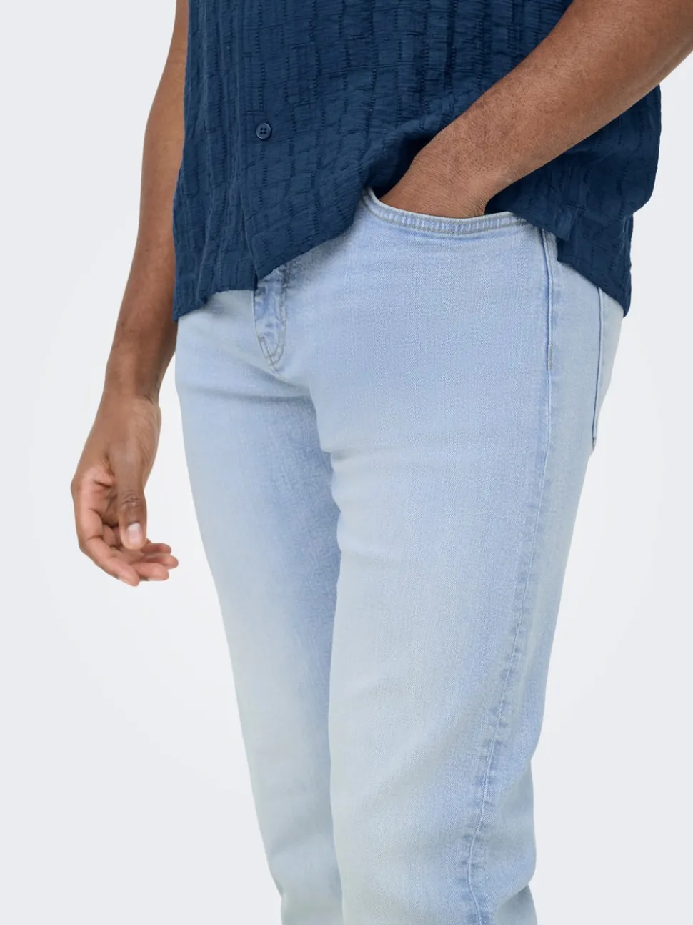 ONSWOLF Medelhög midja Normal passform Jeans