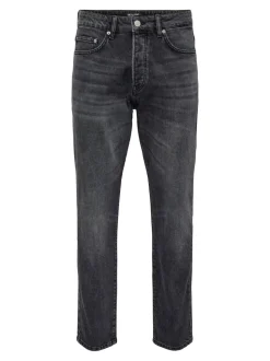 ONSYOKE Medelhög midja Avsmalnande passform Jeans