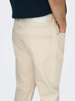 ONSYOKE Medelhög midja Avsmalnande passform Jeans