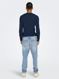 ONSYOKE Medelhög midja Avsmalnande passform Jeans