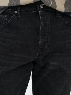 ONSYOKE Medelhög midja Avsmalnande passform Stretch Jeans