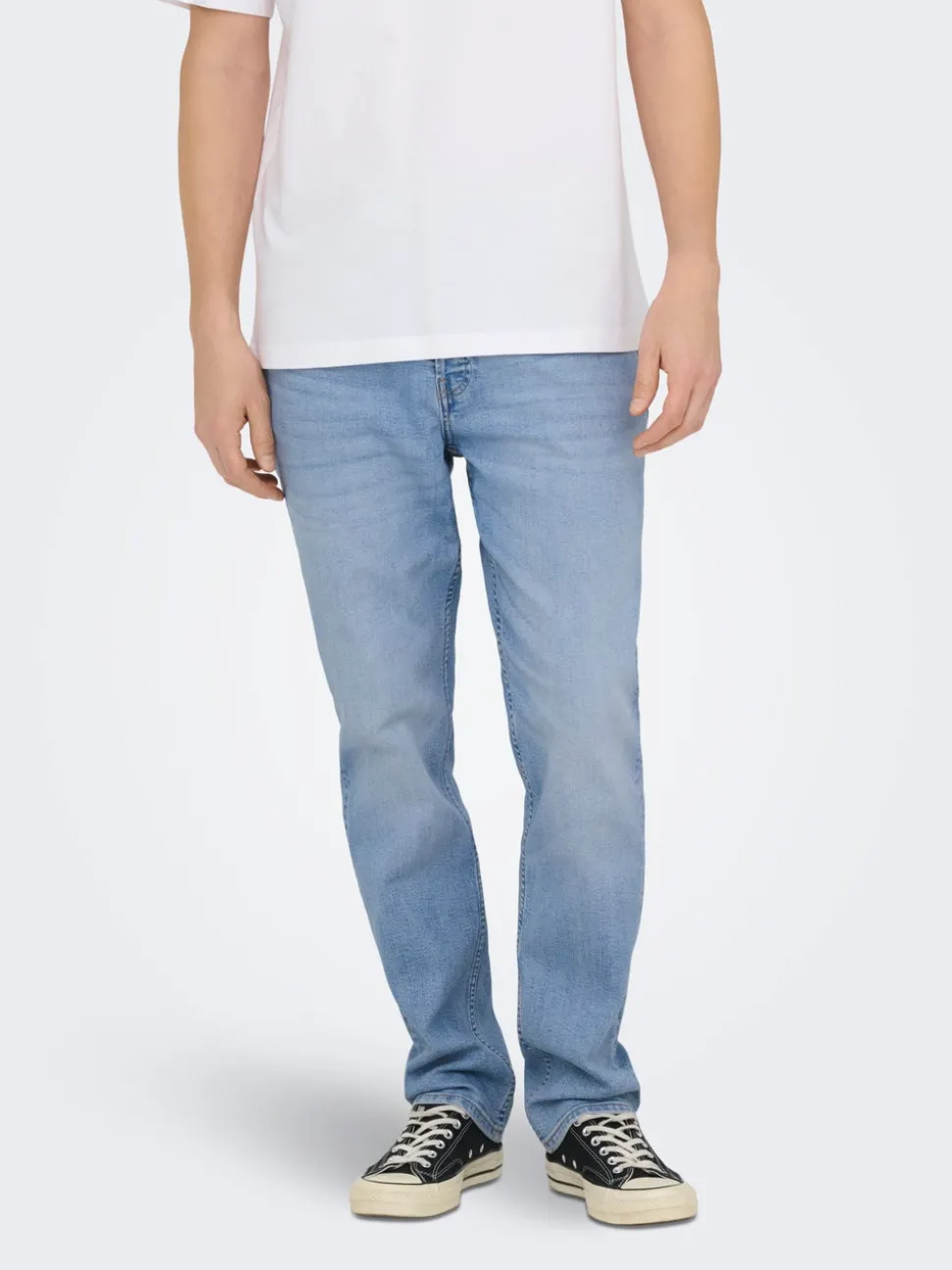 ONSYOKE Medelhög midja Avsmalnande passform Jeans