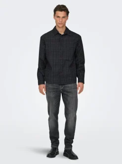 ONSYOKE Medelhög midja Avsmalnande passform Jeans