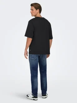ONSYOKE Medelhög midja Avsmalnande passform Jeans