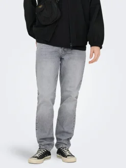 ONSYOKE Medelhög midja Avsmalnande passform Jeans
