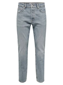 ONSYOKE Medelhög midja Avsmalnande passform Jeans