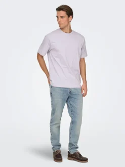 ONSYOKE Medelhög midja Avsmalnande passform Jeans