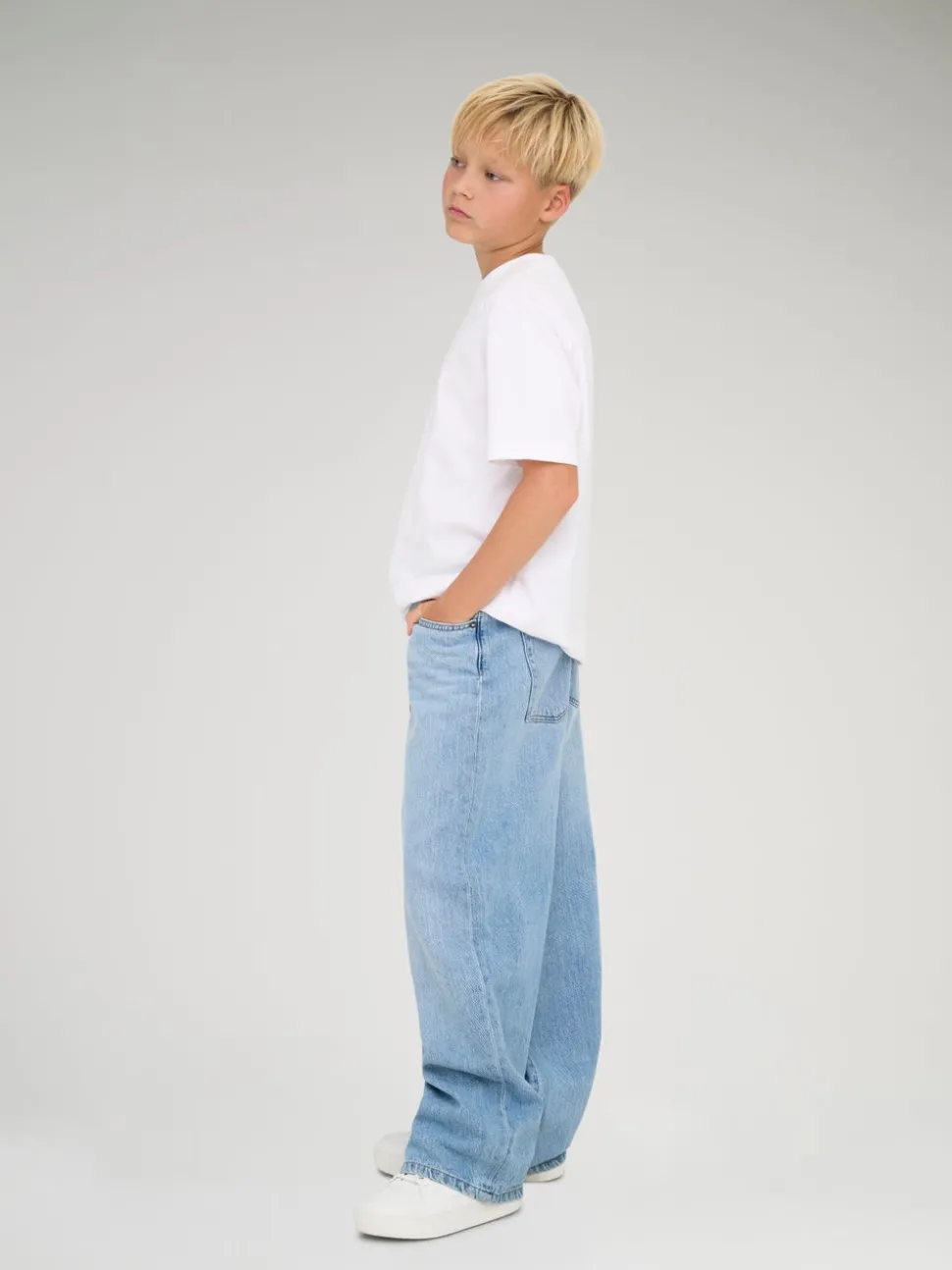 OSJCARL Medelhög midja Balloon Fit Jeans
