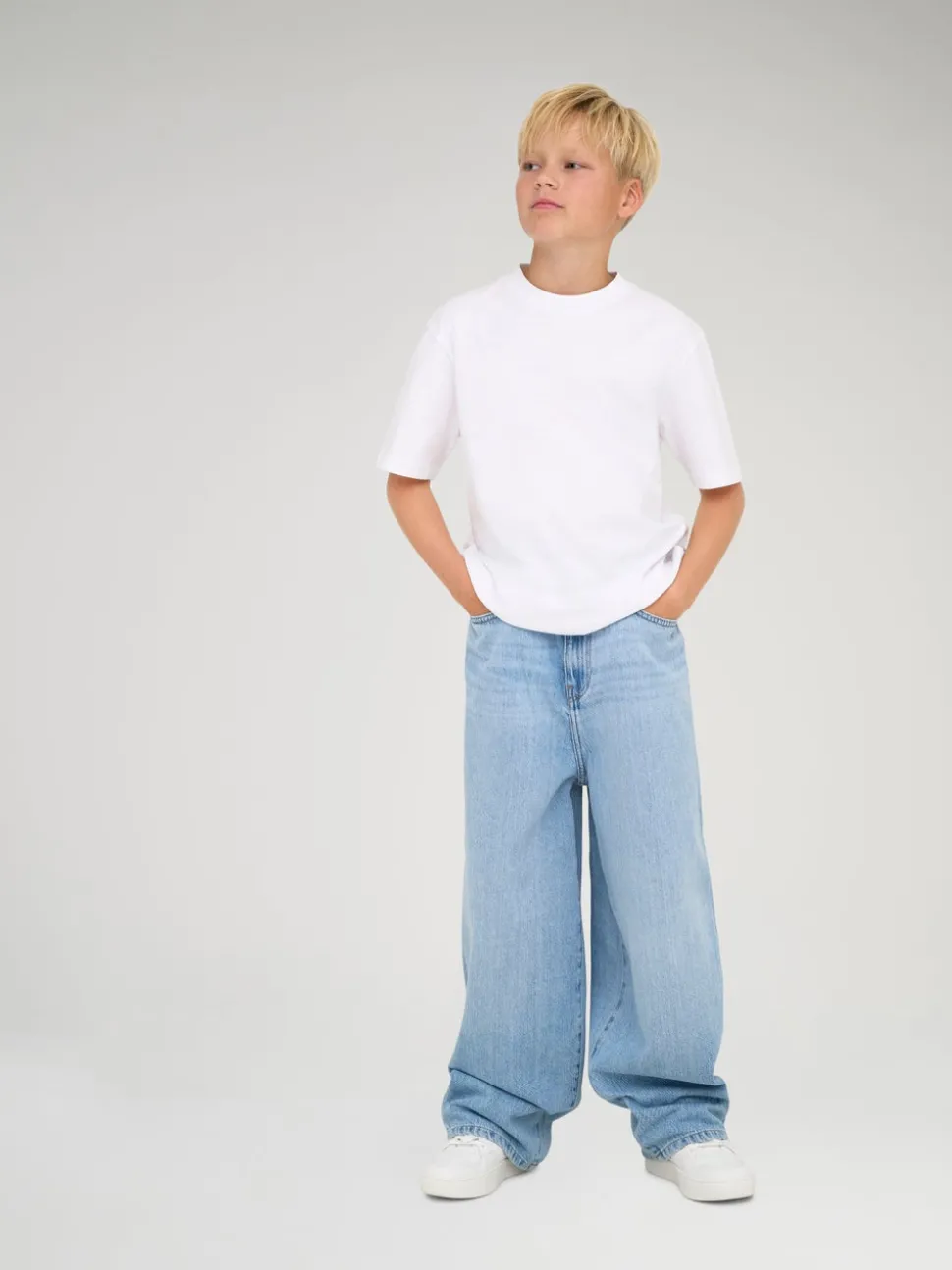 OSJCARL Medelhög midja Balloon Fit Jeans