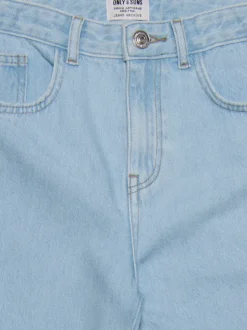 OSJEDGE Medelhög midja Rak passform Jeans