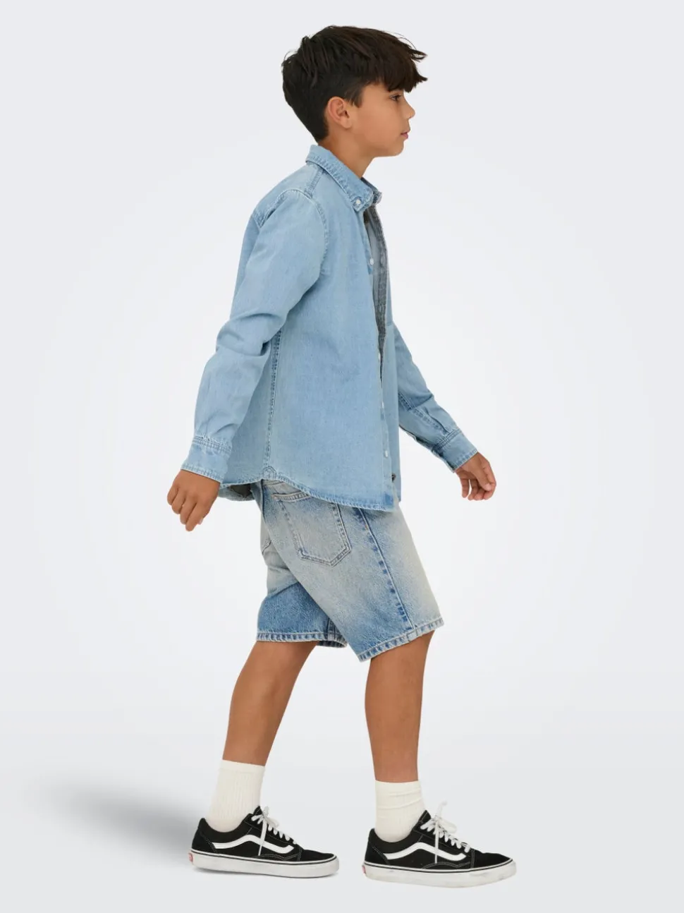 OSJEDGE Medelhög midja Rak passform Shorts