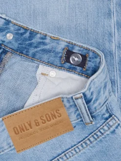 OSJEDGE Medelhög midja Rak passform Jeans