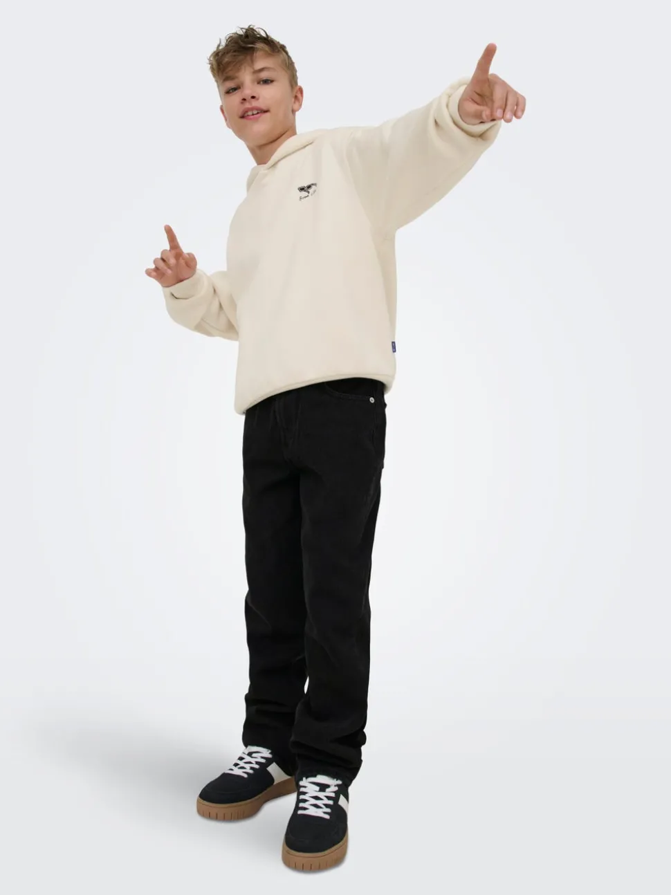OSJEDGE Medelhög midja Rak passform Jeans