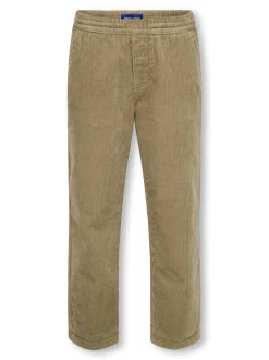 OSJLINUS Avsmalnande passform Corduroy Byxor