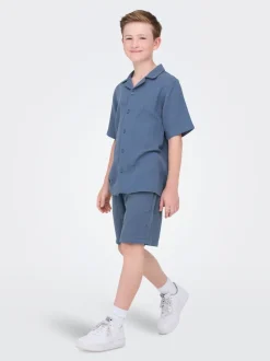 OSJTEL-PAS Medelhög midja Normal passform Shorts