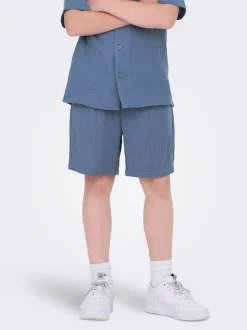 OSJTEL-PAS Medelhög midja Normal passform Shorts